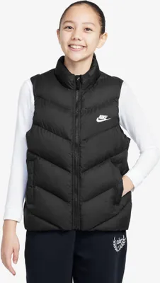 Produktbild von Nike K Nsw Tf Adp Puffer Vest Black/White Black/White Xl
