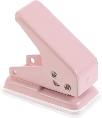 Productafbeelding van Gatenpons - Papier pons - Knutselen en decoreren - Handmatig en duurzaam - 5.6 cm - Roze