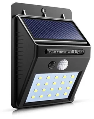 Produktbild von Solar betonarmband mit Bewegungssensor - Wasserdichte Solarstrahler für Garten, Zaun, Terrasse und Garage.