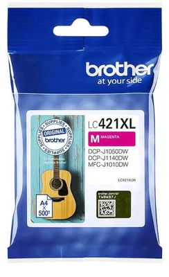 Immagine prodotto di Brother LC 421XLM Magenta 500 sider Blæk