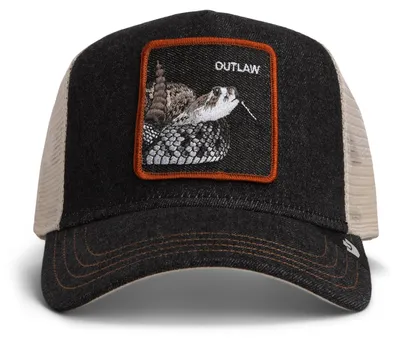 Produktbild von Goorin Bros. Denim Snake Trucker Cap Dark Denim