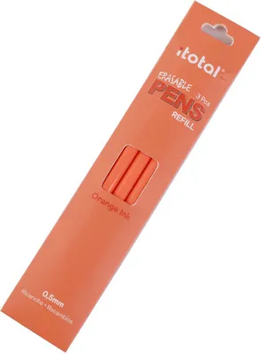 Obrázok produktu pre Itotal stierateľná atramentová náplň oranžová, 3 ks.