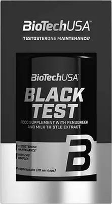 Produktbild von BioTech USA Schwarzer Test 90 Kapseln