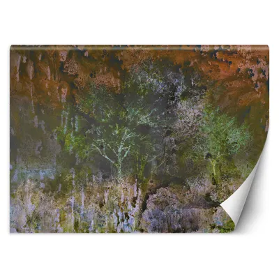 Produktbild von Tiere im Wald FOTOTAPETE 450x315 cm VLIES Tapete Wandtapete Wandbilder Wanddekoration Design Wohnzimmer Schlafzimmer Flur Büro Küche T-9-TF-00024-450x315