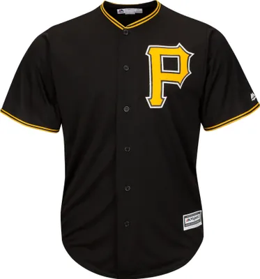 Produktbild von MLB Pittsburgh Pirates Baseball Trikot Cool base Majestic Jersey schwarz (L)