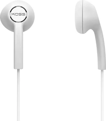 Obrázek produktu pro Koss KE5, Kabel, 60 - 20000 Hz, Hudba, Sluchátka, Bílá