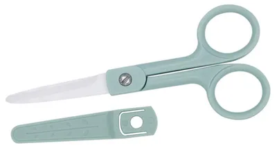 Keramische Küchenschere, Babynahrungsschere, 12 cm, Kunststoff