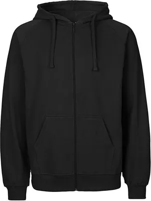 Tiger Baumwolle by Neutral Unisex Tiger Baumwolle Hoodie With Zipper