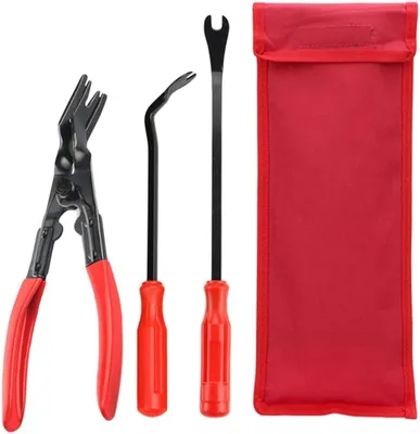 Produktbild von 3-teiliges Zangen-Set, Befestigungsentferner, Auto-Zierleisten-Entfernungszange, Hebelnietwerkzeug-Set, geeignet zum Entfernen von Türverkleidungen und Innenverkleidungs-Clips mit 1