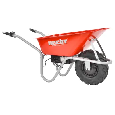 Produktbild von HECHT 2620 Schubkarre Elektro | 250 kg Tragkraft | 80 Liter | 280W | 24V 12Ah Akku | Transportwagen