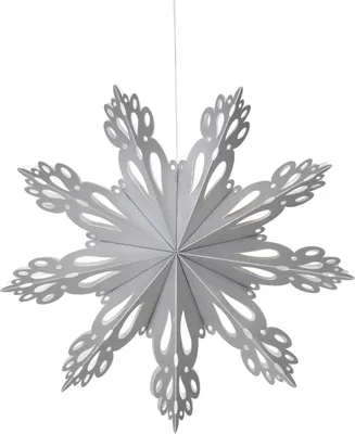 Produktbild von Broste copenhagen Deko 'Snowflake' M Papier