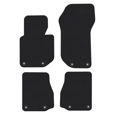 Obrázok produktu pre J&J Automotive | PREMIUM BLACK autokoberce velúrové pre Bmw 3 E36 Cabrio 1992-1998 4ks