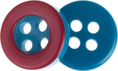 Immagine prodotto di Knoflík - confezione da 6 pezzi - 10 mm (diametro) - Blu, Rosa