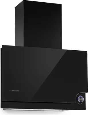 Zdjęcie produktu dla KlarsteinAmelia, okap kuchenny, 123 W, 60 x 47 x 23,5 cm, LED, pokrętło dotykowe, kolor czarny