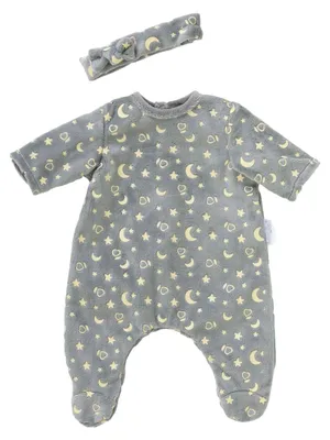 Image de Pyjama et bandeau pour poupées Corolle, 30 cm - phosphorescent