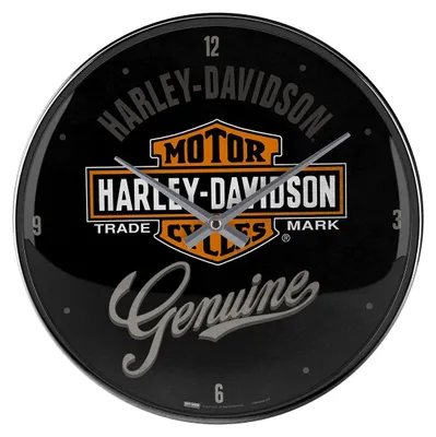 Immagine prodotto di Nostalgic-Art - Orologio da parete - Harley-Davidson - Harley-Davidson Genuine