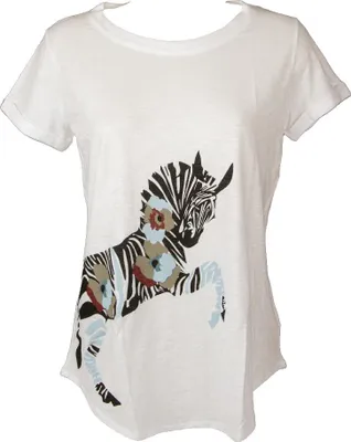 Produktbild von RAGNO Damen Kurzarm T-Shirt Baumwolle Rundhals T-Shirt Artikel D377T7 MC, I 5 - F 46/42 - D 48 - UK 38/18 - USA M/L, Cotone 100%