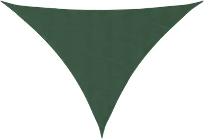 Obrázek produktu pro vidaXL Sluneční plachta Oxford Fabric Trojúhelníková 4x4x5,8 m Tmavě zelená