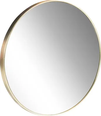 Produktbild von Spiegel - Goldfarben - Metall - Ø 60 cm