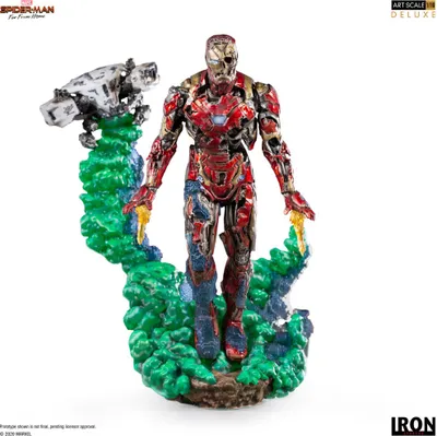 Produktbild von Iron Studios Spider-Man: Far From Home - Iron Man Illusion Deluxe Statue 1/10