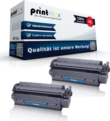 Produktbild von 2x Kompatible Tonerkartuschen für HP LaserJet1200SE LaserJet1200Series LaserJet1220 LaserJet1220SE LaserJet3300 15X HP15X HP 15X HP15 C7115X Schwarz Black - Color Print Serie