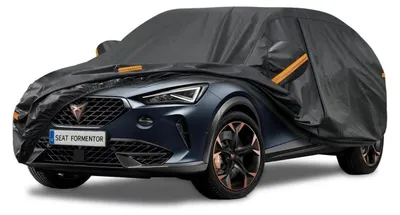 Zdjęcie produktu dla Autoplane, wodoodporny i oddychający, pasujący do Seat/Cupra Formentor (2020-2025), kolor: czarny