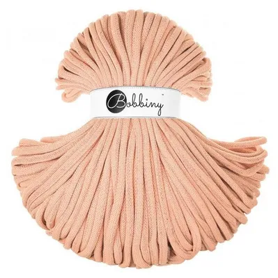 Obrázek produktu pro Bobbiny Jumbo 9 mm 100 m Peach Fuzz Šňůra