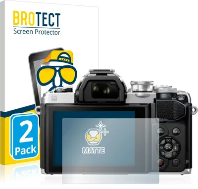 Produktbild von 2x BROTECT Schutzfolie für Olympus OM-D E-M10 Mark III / Mark IV Displayschutz Displayschutzfolie Folie Matt Entspiegelungsfolie