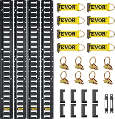 Imagen del producto de Barras de sujeción, 30 unidades. Barras para equipaje, color . Barra de transporte, capacidad máxima de carga de 454 kg. Barra de anclaje, longitud de la barra de 1,52 metros. Barra de sujeción con varillas para asegurar la carga en remolques y autocaravanas