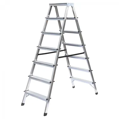 Produktbild von MUNK Haushaltsleiter 11167 beidseitig 2x7Stufen