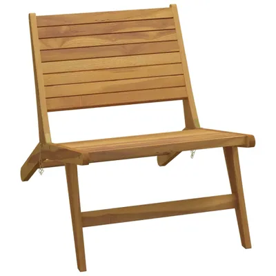 Produktbild von dkd-home-decor Gartenstuhl aus Massivholz Teak, 60 x 90 x 65 cm (B x T x H)