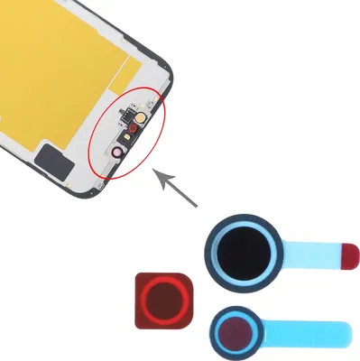 Produktbild von LCD Front Kamera Dichtungsaufkleber für iPhone 14 / 14 Plus Ersatzteil Reparatur