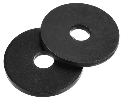 Produktbild von 40 runde Dichtungsringe M5 x 22 x 2 mm, Dichtringe aus Kohlenstoffstahl, schwarze Ringe, flache O-Ring-Dichtungsringe für Schrauben, Muttern und Gewindestangen