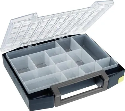 Produktbild von raaco Boxxser 80 5x10-14, Polycarbonat, 2,16 kg, Blau