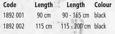 Immagine prodotto di Black Cat Bankstick 115-200cm nero