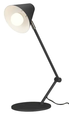 Produktbild von Schwarze Tischleuchte mit E27-Sockel, 20 cm breit, 60 cm hoch, 45 cm tief