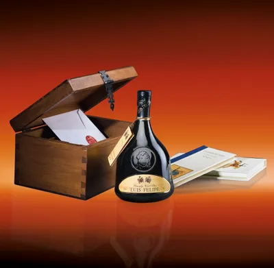 Immagine prodotto di Brandy Gran Reserva Luis Felipe 100 años 38% Vol. 750ml
