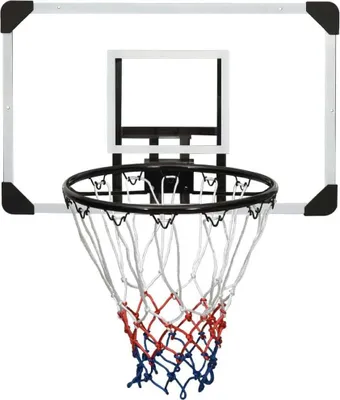 Image de vidaXL Panier de basket transparent 71x45x2,5 cm Polycarbonate
