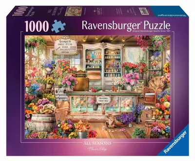 Image de Ravensburger Legpuzzel All Seasons Flowershop, 1000st.