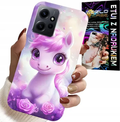 Obrázek produktu pro Pouzdro Pro Xiaomi Note 12 4G - Roztomilý Jednorožec, Vzory Pro Děti Pouzdro