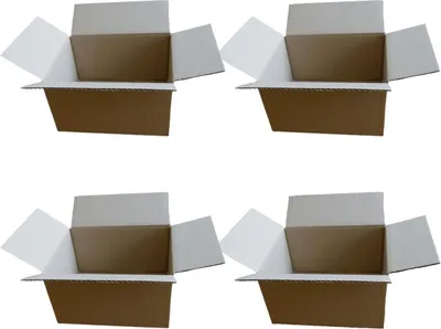 Zdjęcie produktu dla 6 małych pudełek do pakowania 16 x 12 x 11 cm