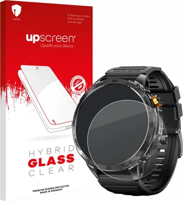 Produktbild von upscreen Schutzglas für Stahlgear Zeus 2.0 1.75" Schutzfolie Panzer Folie Glas Display Schutz klar