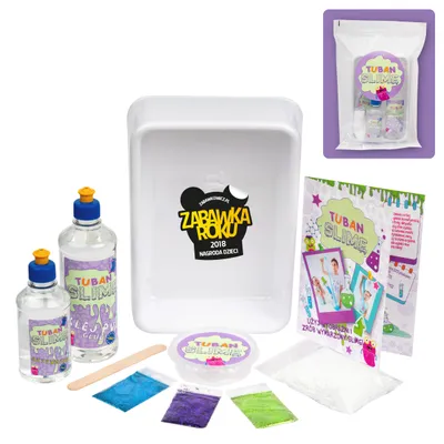 Produktbild von Tuban 3064 Schleim - Slime + 500 ml PVA-Kleber - Set zur Herstellung von Schleim - Schleim-Set Groß