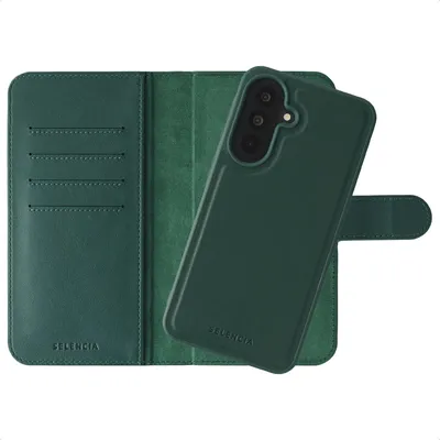 Produktbild von Selencia Olyn abnehmbares Bookcase mit MagSafe für das Samsung Galaxy A37 (5G) – Grün