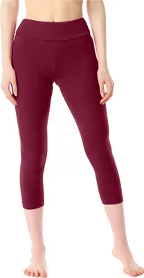 Image de Leggings 3/4 en coton pour femme Merry Style MS10-430 (Wine, XL)