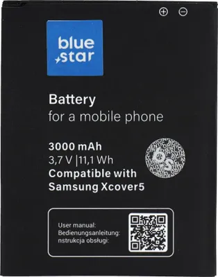 Produktbild von AKKU passend für Samsung G388 Galaxy Xcover 5 2800mAh Li-Ion Blue Star Premium