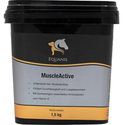 Produktbild von Equanis MuscleActive - Aminosäurenkomplex als gezielte Bausteine zum Muskelaufbau und Muskelfunktion