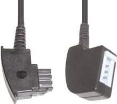 Produktbild von e+p T 24, 6 m, TAE (F), TAE (F), Schwarz