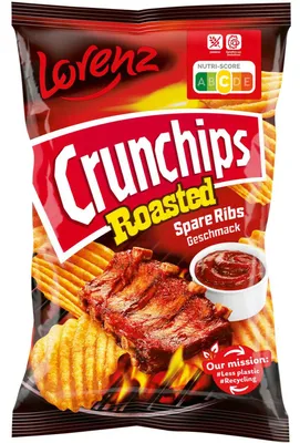 Produktbild von Crunchips Roasted Spare Ribs 110g