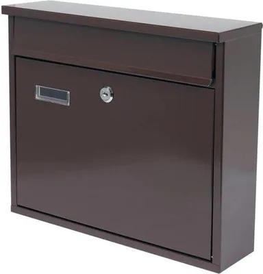 Immagine prodotto di 310 x 360 mm x 100 cassetta per le lettere marrone - Grande formato - Ampia capienza